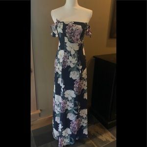 Floral maxi dress